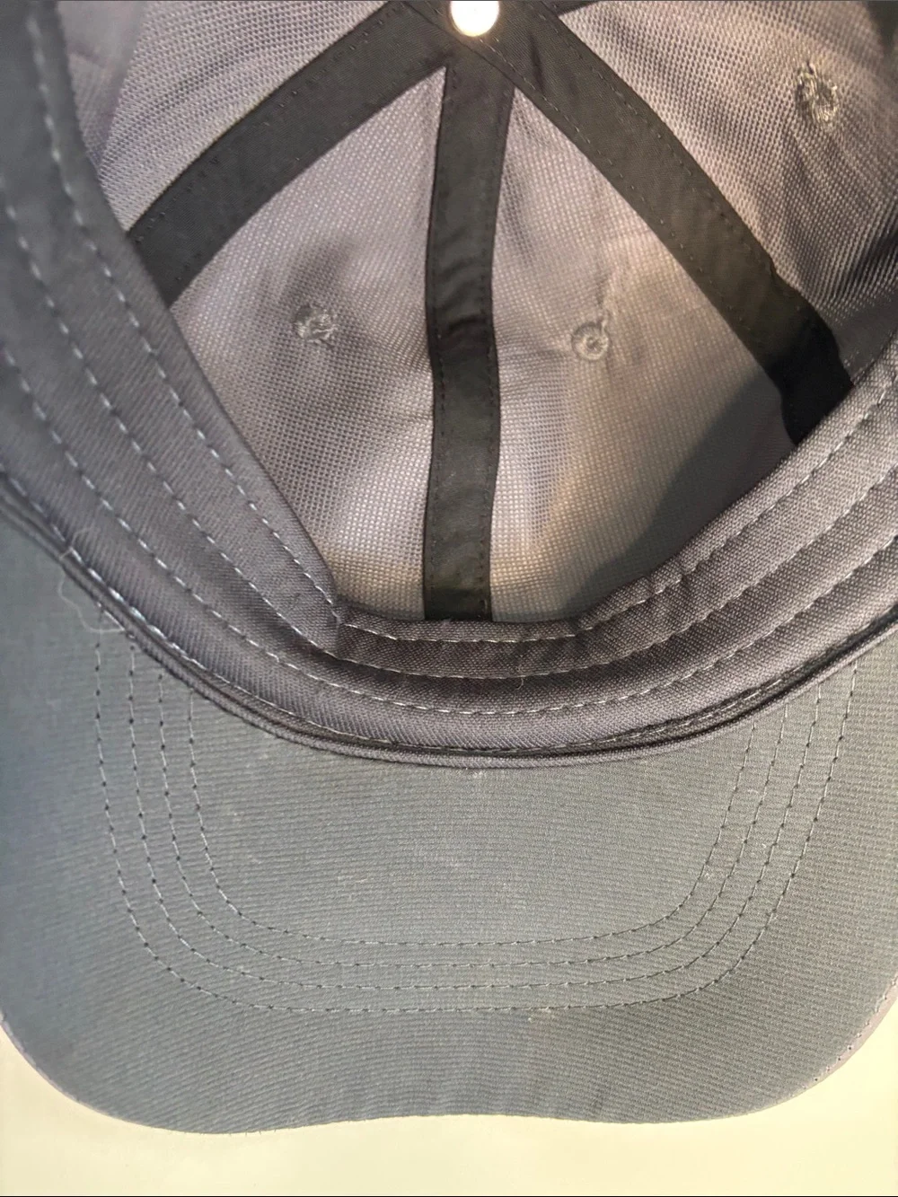 Nike Dri Fit Gray Baseball Cap with White Swoosh